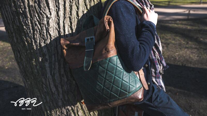 Фото сумки с кожей