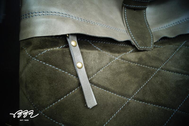 Фото сумки с кожей