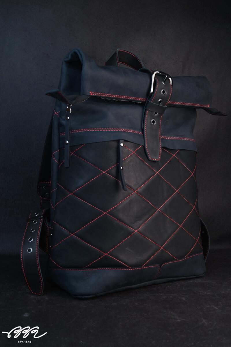 Фото сумки с кожей