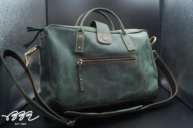 Фото сумки с кожей