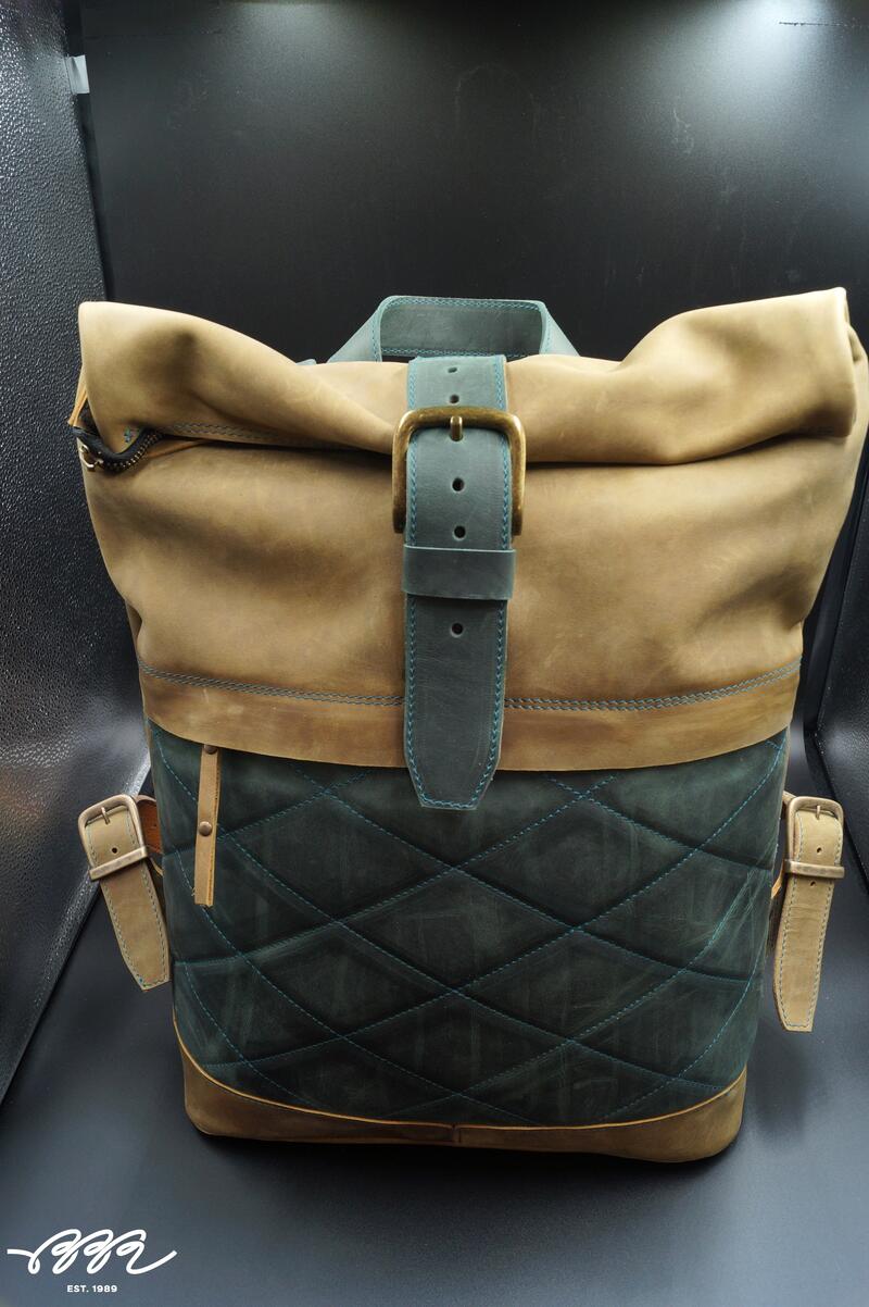 Фото сумки с кожей