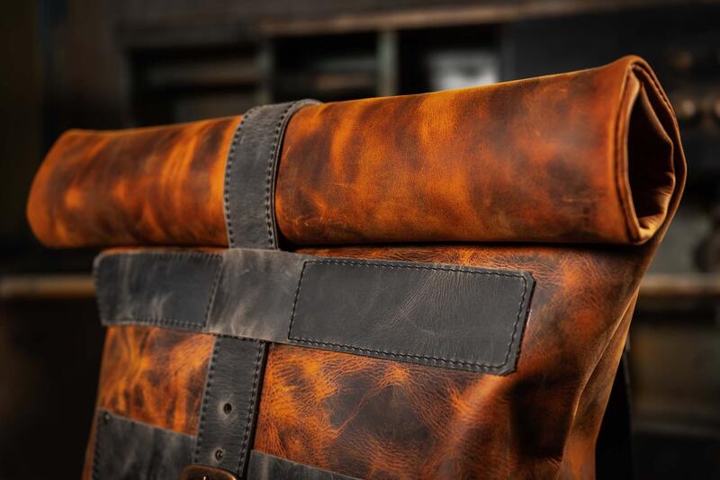 Фото сумки с кожей