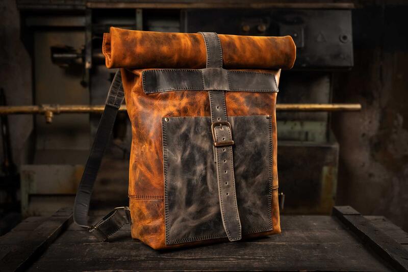 Фото сумки с кожей