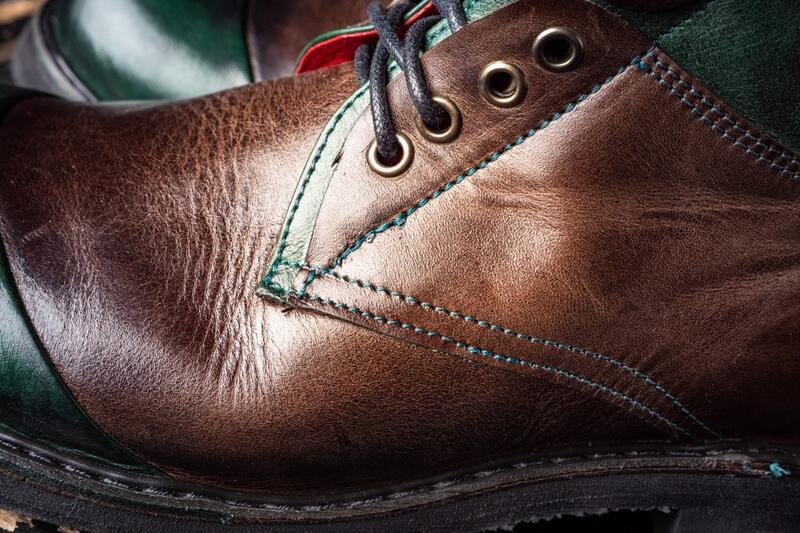 Фото обуви с кожей