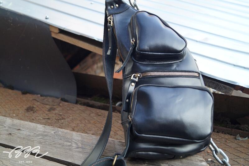 Фото сумки с кожей