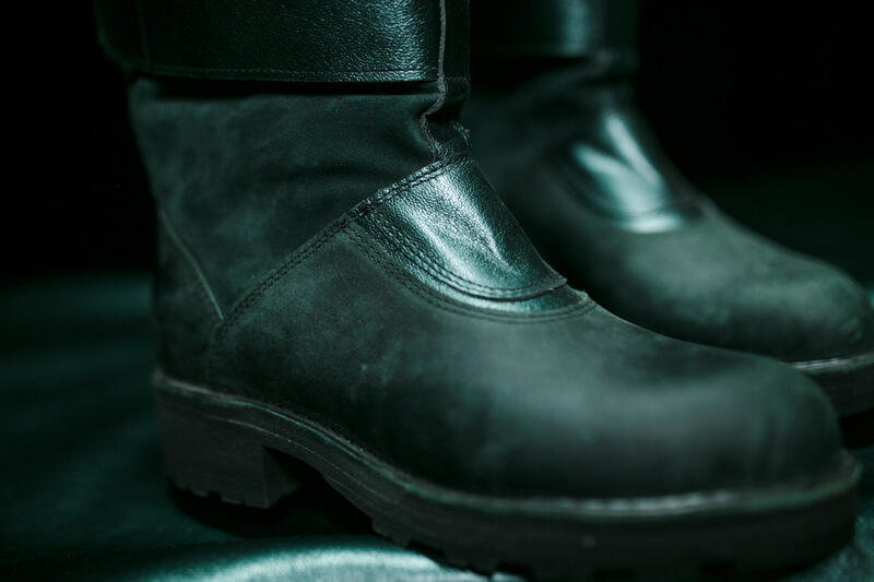 Фото обуви с кожей